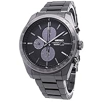 Seiko SSC721P1 Men's Wristwatch, Solar, Chronograph, Bracelet Type