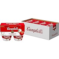 Campbell's Creamy Tomato Soup, 7 Oz Microwavable Bowl (4 Packs of 4 Bowls)