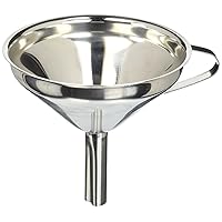 Stainless Steel Wide Mouth Funnel, 5-Inch, Medium