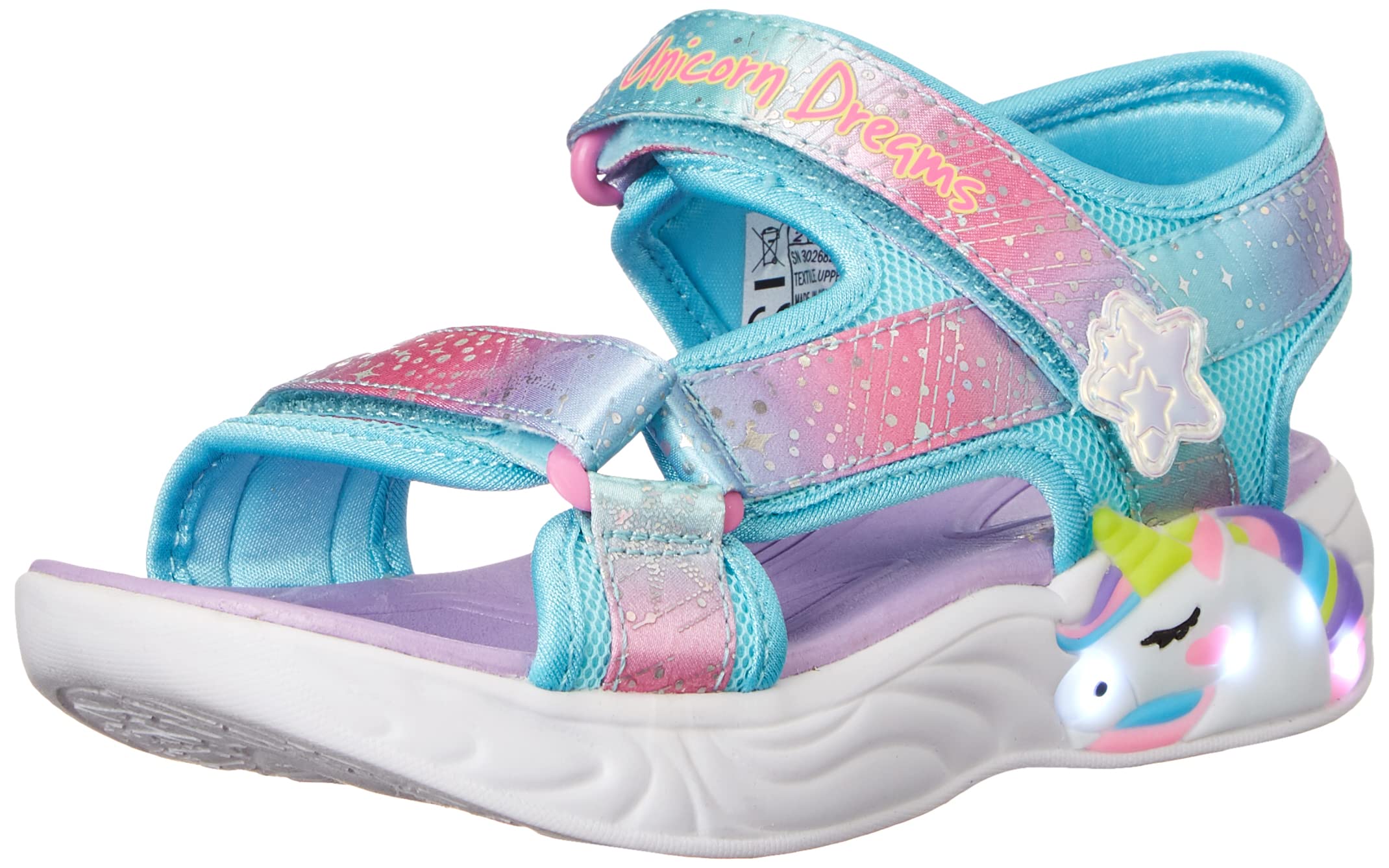 Skechers Unisex-Child Unicorn Dreams Sandal-Majes Sneaker