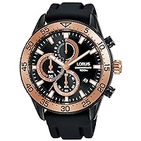 Lorus Sport Man Mens Analog Quartz Watch with Silicone Bracelet RM339FX9