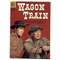 -Four Color Comics #1019 Wagon Train 1959-Dell- Ward Bond-Robert Horton-VF