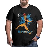 Anime Big Size Men's T Shirt Kuroko's Basketball Round Neck Short-Sleeve Tee Tops Custom Tees Shirts