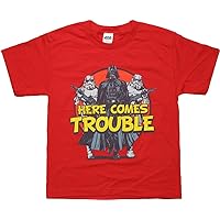 STAR WARS Here Comes Trouble Youth T-Shirt