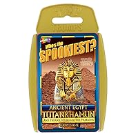 Top Trumps Ancient Egypt Classic Card Game, learn about The Pharaoh of Egypt King Tutankhamun, Cleopatra, Nefertiti and The Mummy, educational gift and toy for boys and girls aged 6 plus