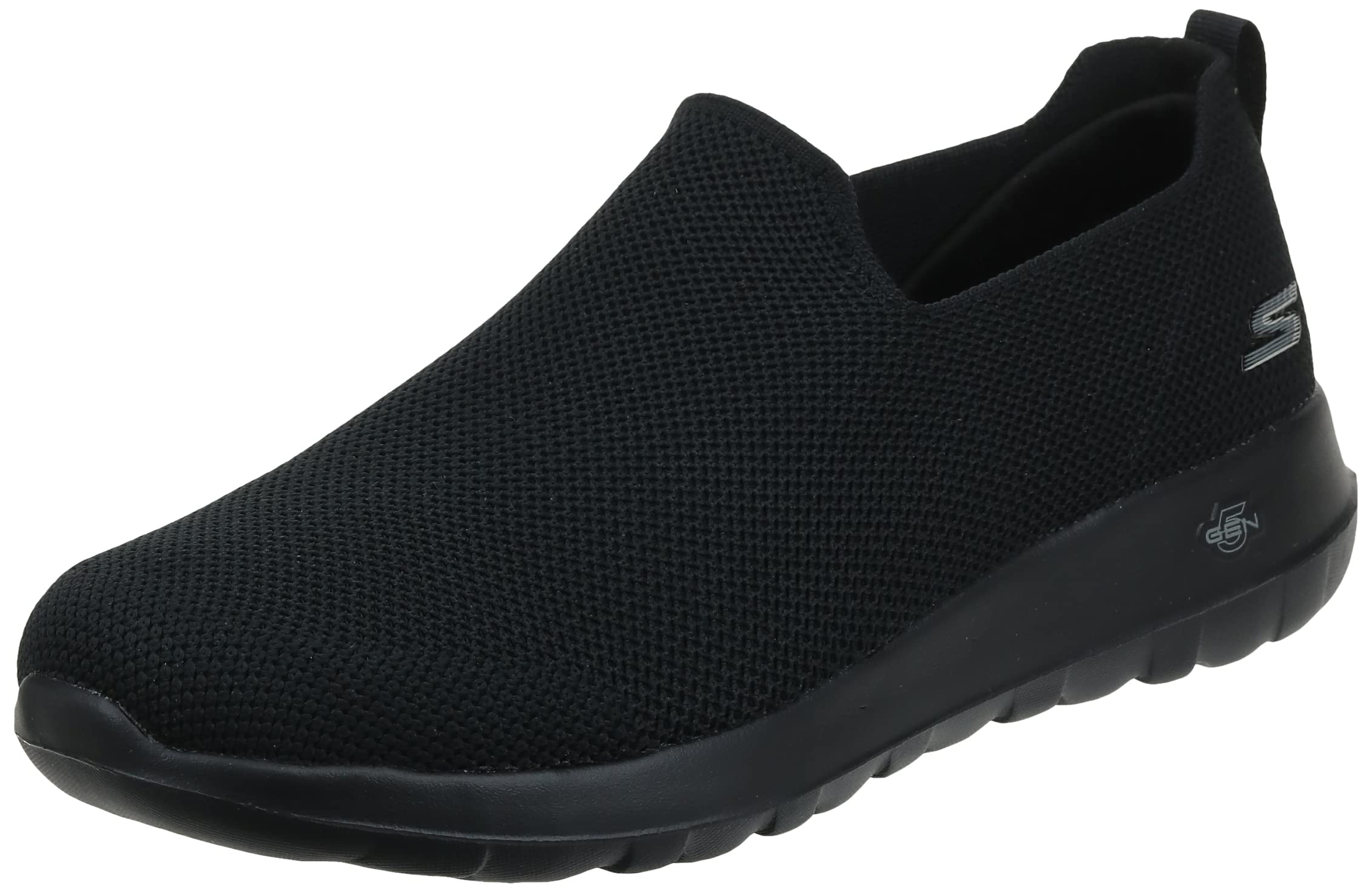 Skechers Men's Go Walk Max-Athletic Air Mesh Slip on Walkking Shoe Sneaker,Black/Black/Black,10.5 M US