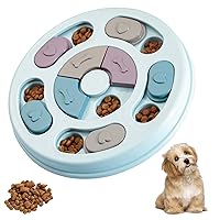Dog Puzzle Toys lorful Design Dog Toys Box Dog Puzzles for IQ Training Dog Enrichment -Blue,9.44 h (Pack of 1)