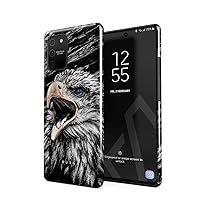 BURGA Phone Case Compatible with Samsung Galaxy S10 LITE - Hybrid 2-Layer Hard Shell + Silicone Protective Case -Bird of JOVE Savage Wild Eagle - Scratch-Resistant Shockproof Cover