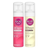 eos Shea Better Shave Cream- Vanilla Bliss & Pomegranate Raspberry, 24H Moisture Skin Care, 7 fl oz, 2-Pack