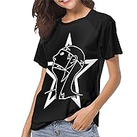 The Sisters of Mercy Some Girls Wander by Mistake Women's Fashion Short Sleeve Round Neck Baseball T Shirts Black