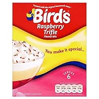 Bird's Trifle Raspberry Flavour Mix 141g (Pack of 3)