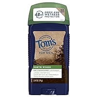 Tom's of Maine Antiperspirant Deodorant for Men, North Woods, 2.8 oz.