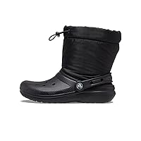 Crocs Unisex-Child Classic Lined Neo Puff Boot Snow