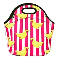 Wrapables® Insulated Neoprene Lunch Bag, Bananas