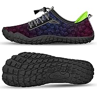 CROVA Kids Water Sports Shoes Ultra Light Totally Drainage Quick-Dry Aqua Socks Barefoot Slip-on for Boys Girls Toddler