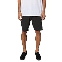 O'NEILL Men's 19 Inch Heather Drifter Hybrid Shorts - Water Resistant Mens Shorts with Quick Dry Stretch Fabric and Pockets