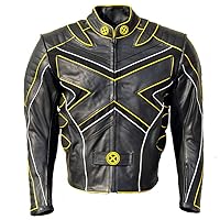 Men's Xmen Motorcycle Leather Jacket