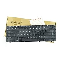 Eathtek Laptop Replacement Keyboard for HP COMPAQ Presario CQ62 G62 CQ56 G62-435DX G62-448CA G62-454CA G62-455DX G62-457CA series Black US Layout, Compatible part number 613386-001 6098