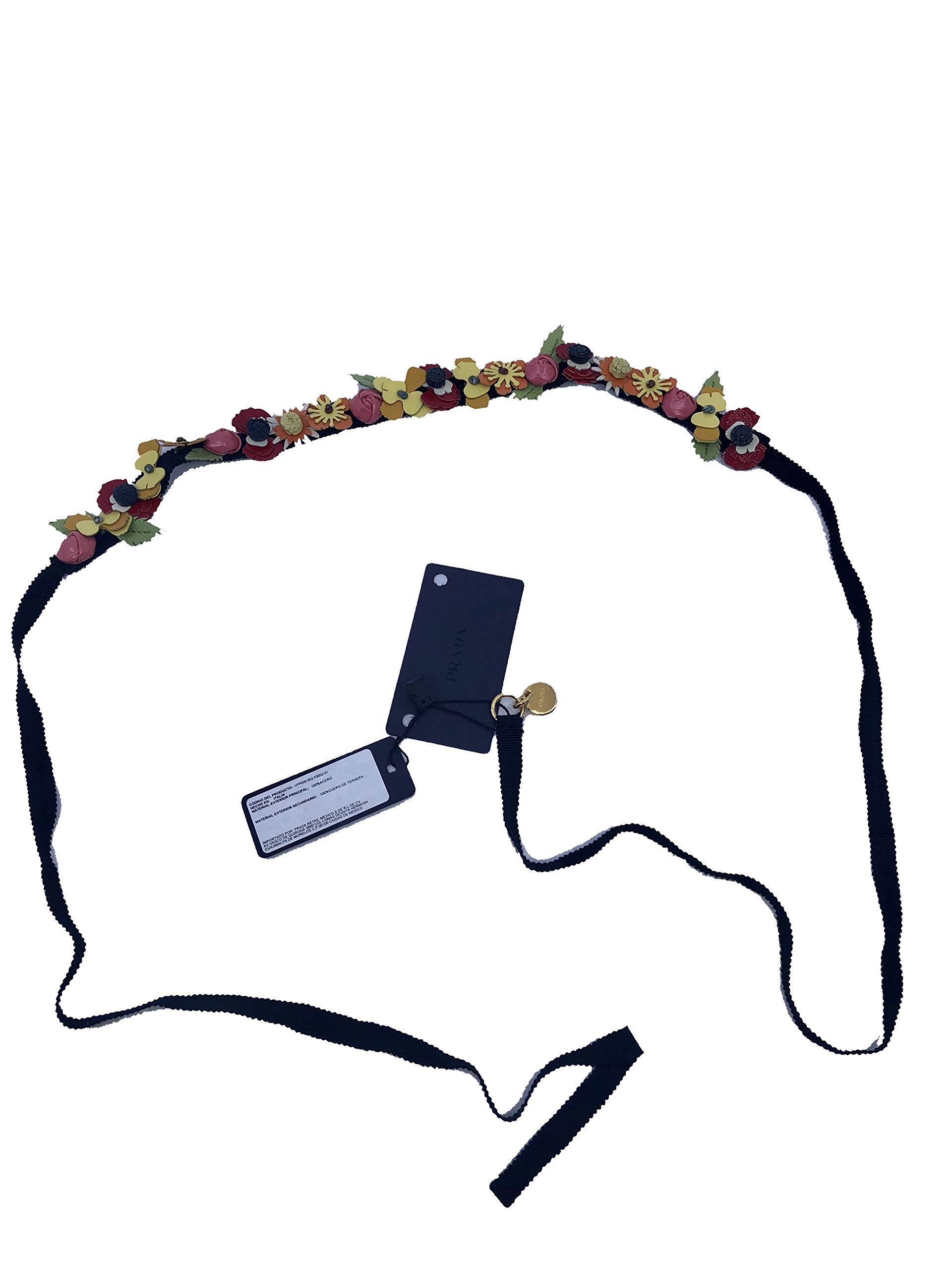 Mua Prada Women's Collane in Pelle Tu Nero Black Vernice Garden Flower Belt  Strap 1IC017 trên Amazon Mỹ chính hãng 2023 | Giaonhan247