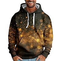 Mens Hoodie,Novelty 3D Print Hoodies Colorful Graphic Pullover Sweatshirts whit Pockets Lightweight Comfy Hooodie