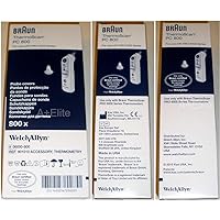 Welch Allyn Braun Thermoscan PRO 6000 Ear Thermometer Probe Covers 800/BX