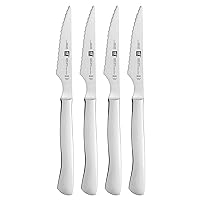 ZWILLING Knives Steak Knife Set, 4-piece, Stainless Steel, Serrated