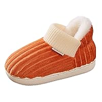 Toddler Flip Fops Kids Home Slippers Girls Boys Slippers Cotton Comfy House Slippers Size 7 Toddler Slippers