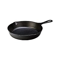 Lodge 9 Inch Cast Iron Pre-Seasoned Skillet – Signature Teardrop Handle - Use in the Oven, on the Stove, on the Grill, or Over a Campfire, Black