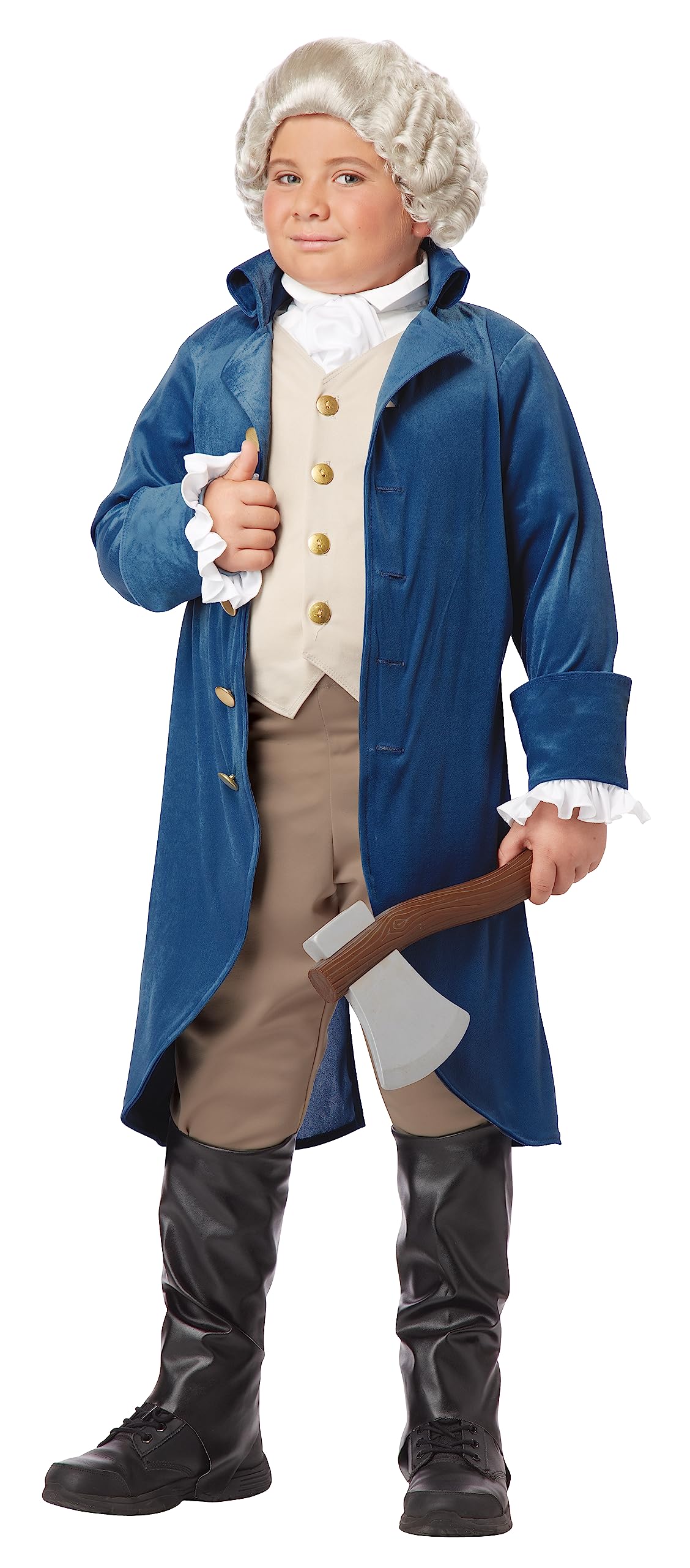 Boys George Washington Costume - M