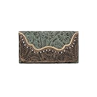 Women's Saddle Ridge Tri-Fold Leather Wallet