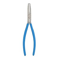 Channellock 748 8-Inch Long Reach End Cutting Pliers | Nipper End Cutter with Extra Long Flat Nose | Designed for Hard to Reach Places | Forged from High Carbon Steel | Made in the USA , Blue