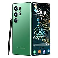 Yoidesu 4G Unlocked Smartphone, 6.6in 8GB 256GB ROM Dual SIM Factory Unlocked Android Cell Phone, 8 Core for Android 12 Face Unlock Slim Mobile Phone with Pen, 8MP 24MP Dual Cam