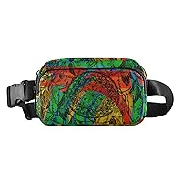 Dreamcatcher Boho Fanny Pack for Women Men Belt Bag Crossbody Waist Pouch Waterproof Everywhere Purse Fashion Sling Bag for Workout Hiking Travel