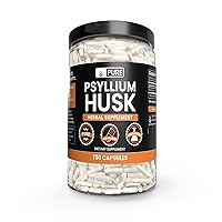 Pure Original Ingredients Psyllium Husk (730 Capsules) No Magnesium Or Rice Fillers, Always Pure, Lab Verified