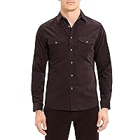 Theory Men's Irving Snap Shirt in Jazz Cord
