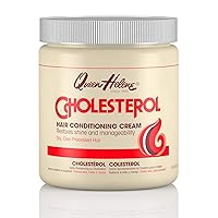Queen Helene Cholesterol Hair Conditioning Cream, 15 Oz (Pack of 6) (Packaging May Vary)