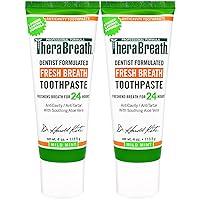 Fresh Breath Dentist Formulated 24-Hour Toothpaste, Mild Mint, 4 Ounce (Pack of 2)