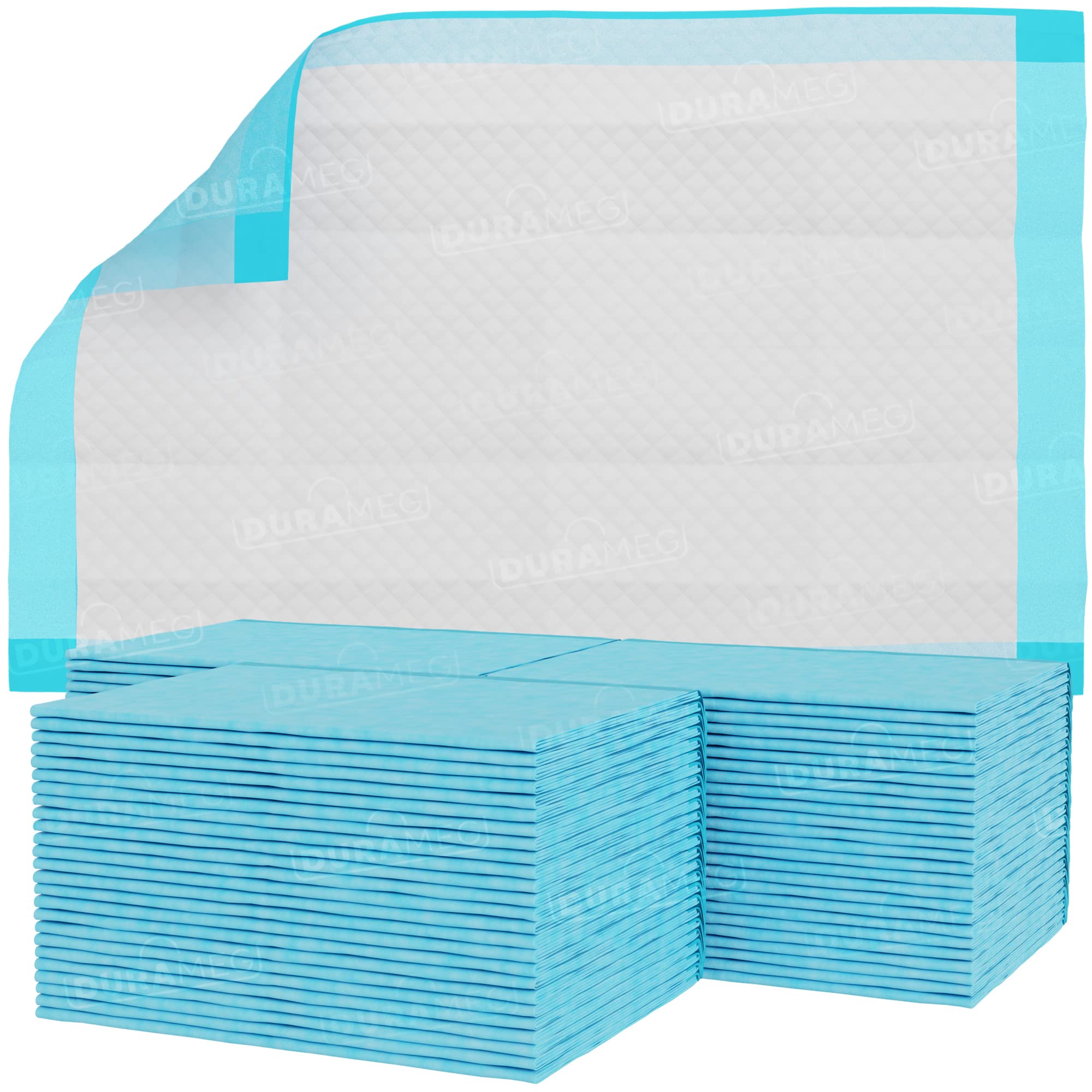 Chucks Pads Disposable [150-Pads] Underpads 23” X 36” Incontinence Chux Pads Absorbent Fluff Protective Bed Pads, Pee Pads for Babies, Kids, Adults & Elderly | Puppy Pads Large for Training Leak Proof