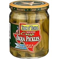 Talk O Texas Okra Pickled Mild
