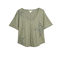 Marks & Spencer Women's Flexifit Lounge Star Print Top