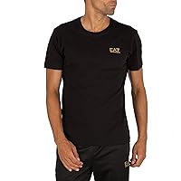 Men's Chest Logo T-Shirt, Black, S