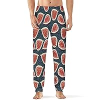 Common Fig Watermelon Pajama Pants For Men Pajama Bottoms Lounge Pants Sleep Pant