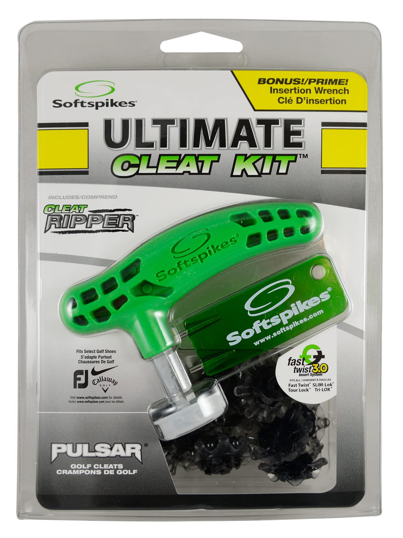 SOFTSPIKES Pulsar Fast Twist 3.0 Ultimate Cleat Kit