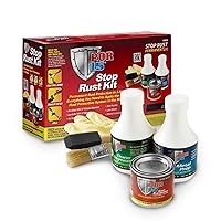 POR-15 Rust Preventive Coating, Stop Rust and Corrosion Permanently,  Anti-rust, Non-porous Protective Barrier, 32 Fluid Ounces, Semi-gloss Black