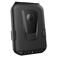 VAULTEK SIG SAUER Edition LifePod Secure Waterproof Travel Case Rugged Electronic Lock Box Travel Organizer Portable Handgun Case with Backlit Keypad