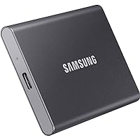 Samsung T7 Portable SSD - 1 TB - USB 3.2 Gen.2 Externe SSD Titan Gray (MU-PC1T0T/WW)