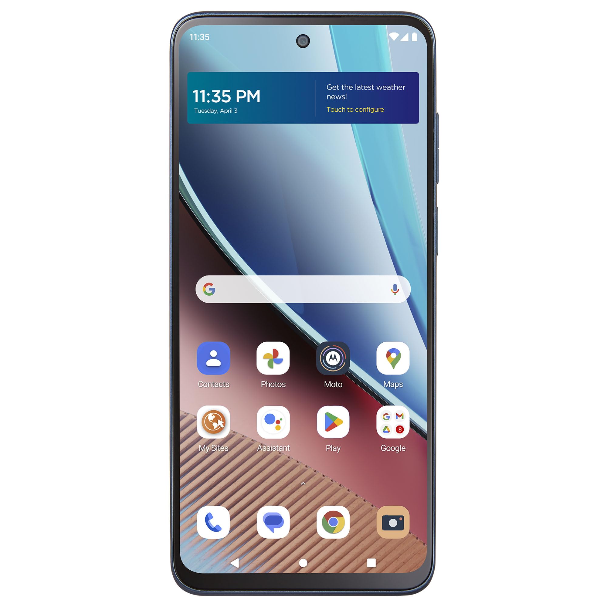 Motorola Simple Mobile Moto g Stylus (2023), 64GB, Blue – Prepais Smartphone (Locked)