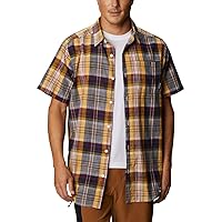 Columbia Men's Under Exposure Yarn Dye Short Sleeve Shirt