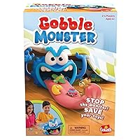 Gobble Monster Game - Save Your Toys from The Monster's Tongue Before It's Too Late by Goliath,Multicolor