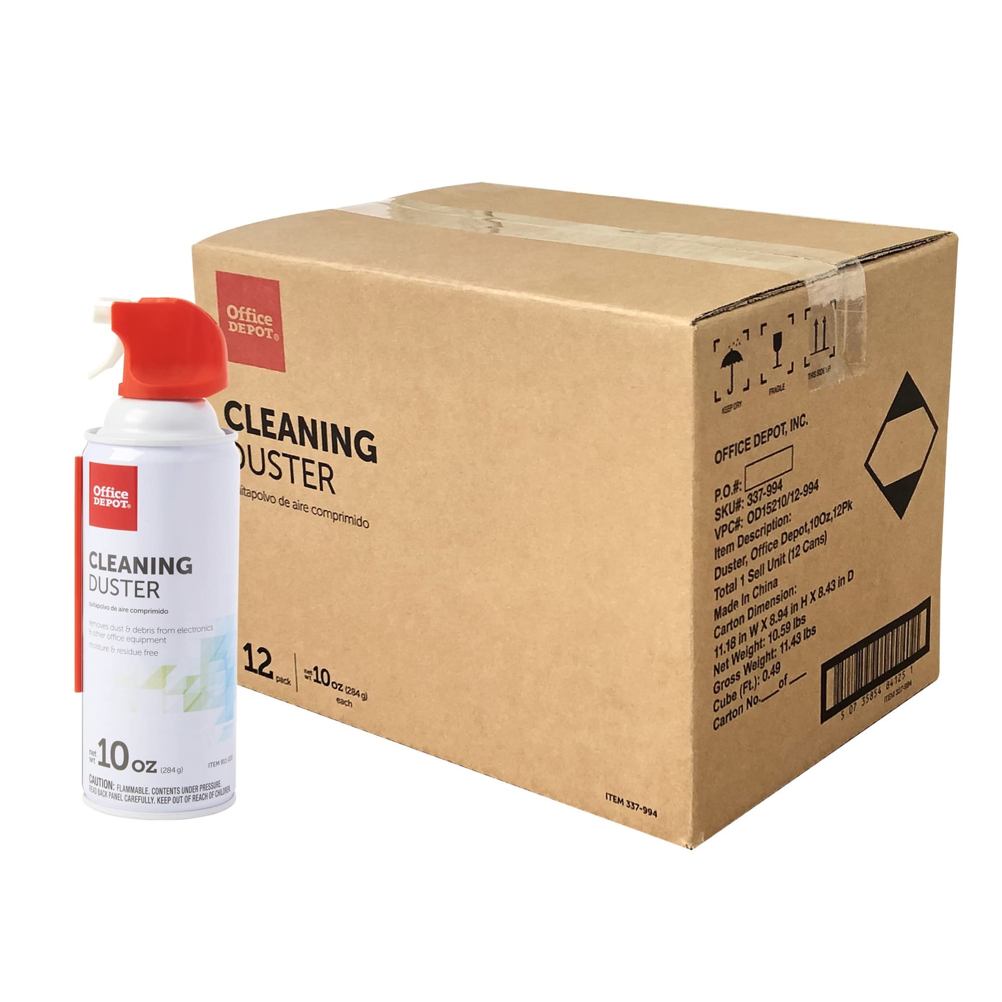 Mua Office Depot® Brand Cleaning Dusters, 10 Oz, Pack Of 12 trên Amazon Mỹ  chính hãng 2023 | Fado
